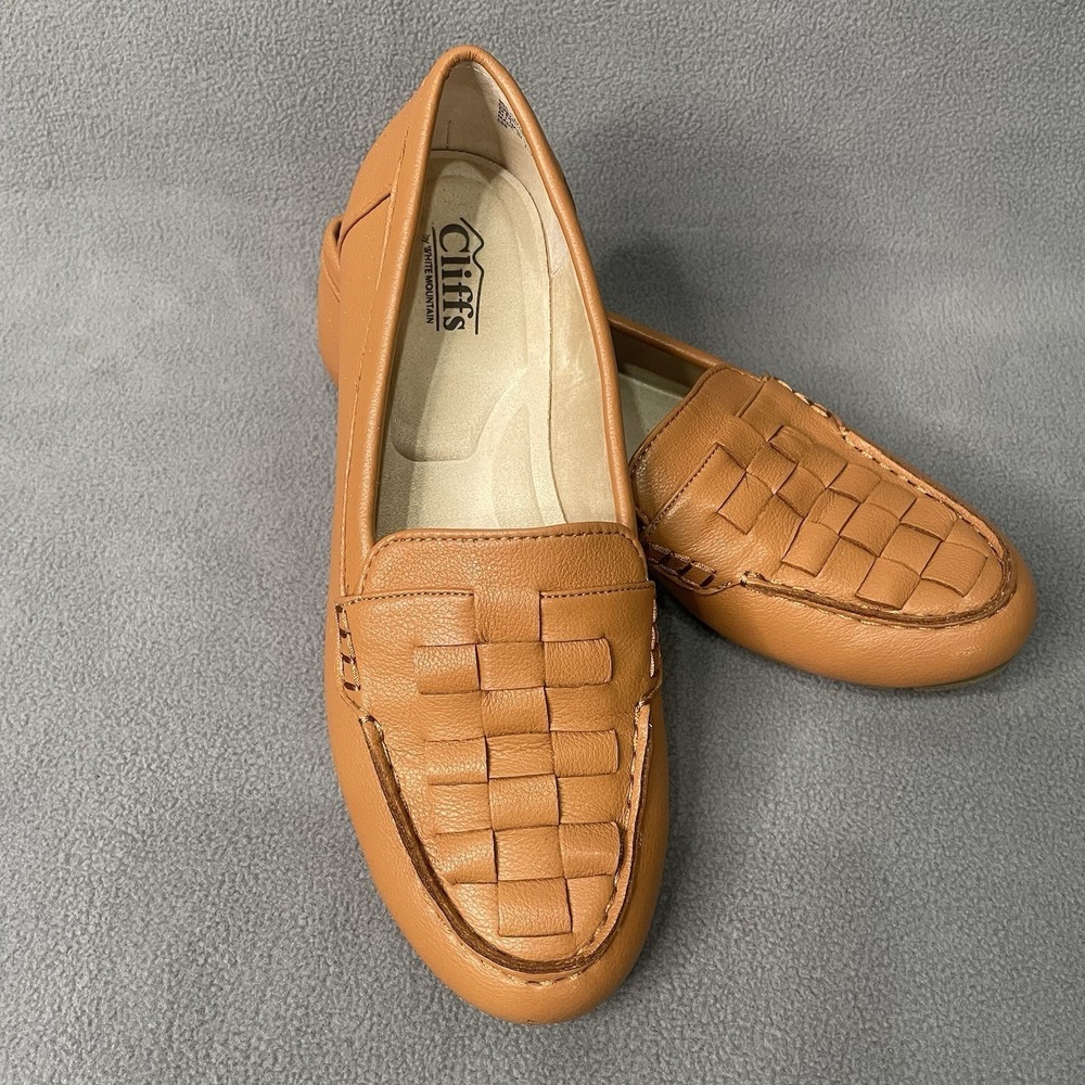 Cliffs Giver Moc Toe‎ Loafer (Women)CLIFFS BY WHITE MOUNTAIN Brown Sz 9m